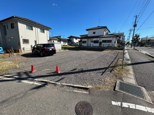 弊社売主：郡山市深沢二丁目売地 角地