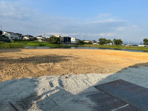 弊社売主：郡山市安積町荒井字萬海売地 建物解体渡し